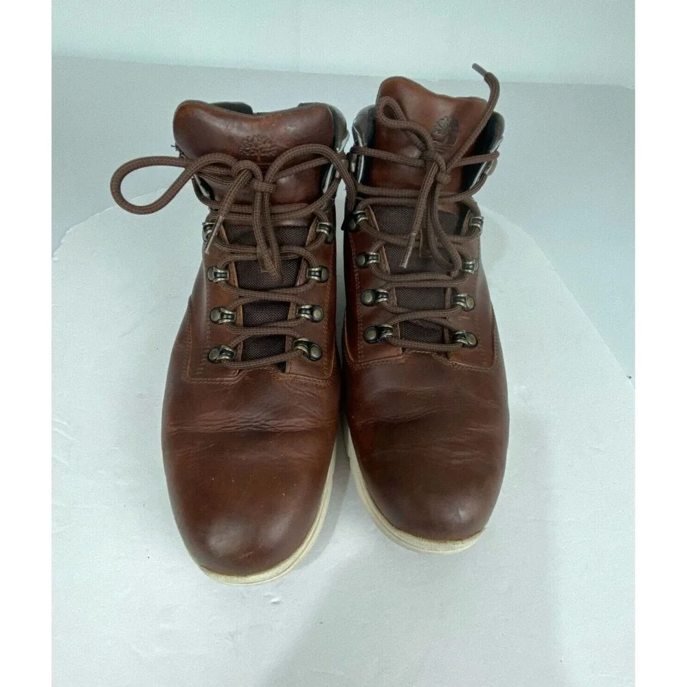 Timberland‎ Physix Men's Size 12 Radford Sensor Flex Outdoor Boots brown Leather